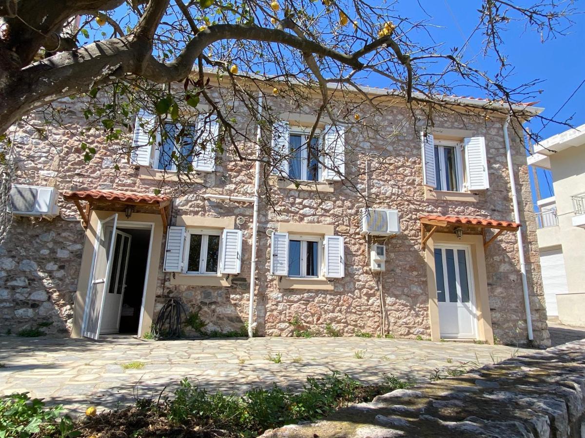 Studio Lakis Barbajonn'S Stone House Foutia Bagian luar foto