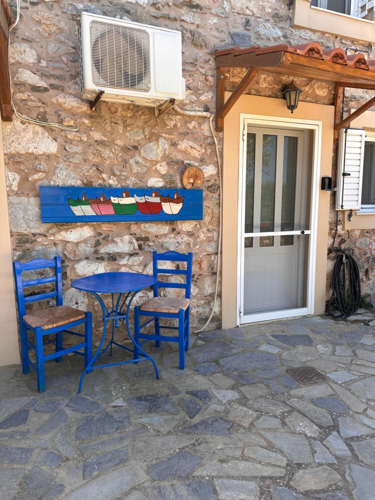 Studio Lakis Barbajonn'S Stone House Foutia Bagian luar foto